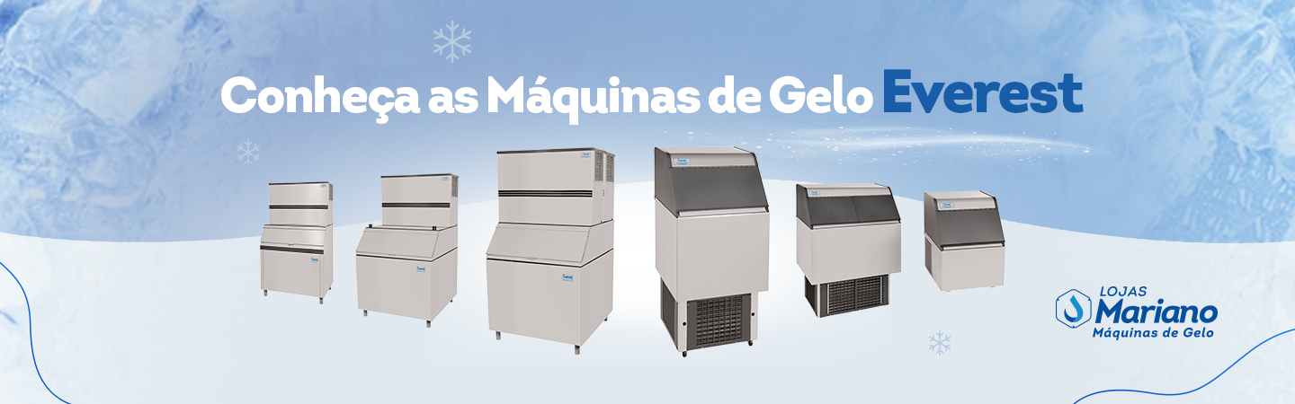 Conheças as máquinas de gelo Everest